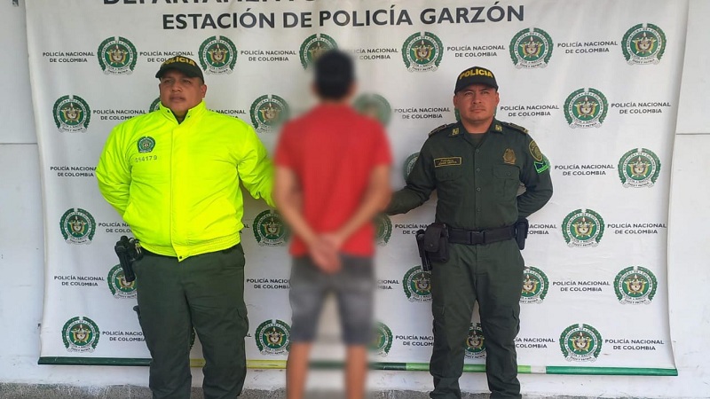 Adolescente aprehendido por varios casos de hurto en Garzón, Huila