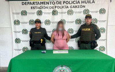 Mujer embarazada intentó ingresar marihuana a la cárcel de Garzón