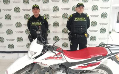 En Pitalito fueron recuperadas dos motos robadas