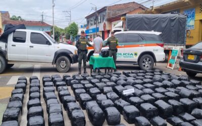 800 kilos de marihuana fueron incautados en la vía Neiva – El Juncal
