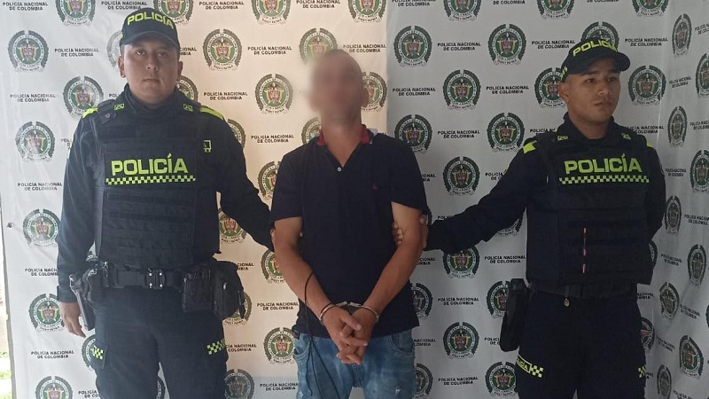 Con detención domiciliaria fue capturado en una discoteca de Timaná, Huila