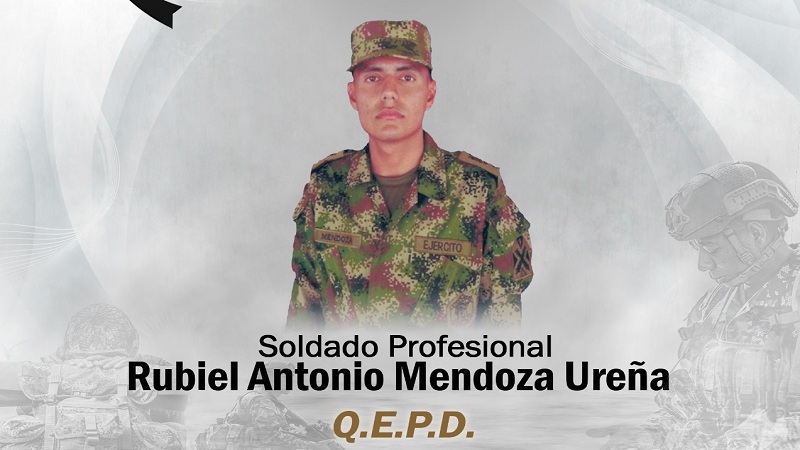 Ejército lamentó la muerte de soldado en medio de combates en zona rural de Neiva