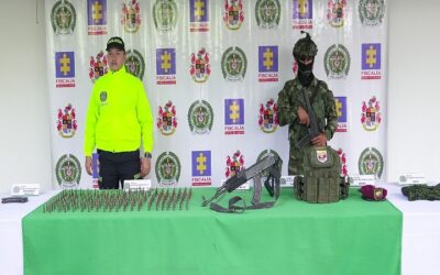 Incautan material de guerra del frente Ismael Ruiz del Estado Mayor Central de las FARC en Neiva