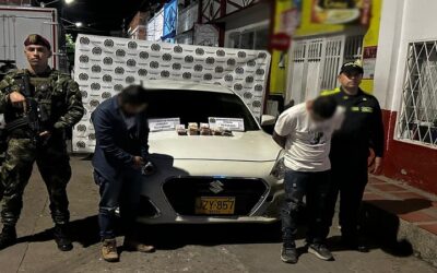 Capturados en La Plata, Huila, con un vehículo hurtado y una fuerte suma de dinero