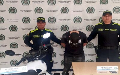 Capturado presunto atracador en Pitalito en una motocicleta robada