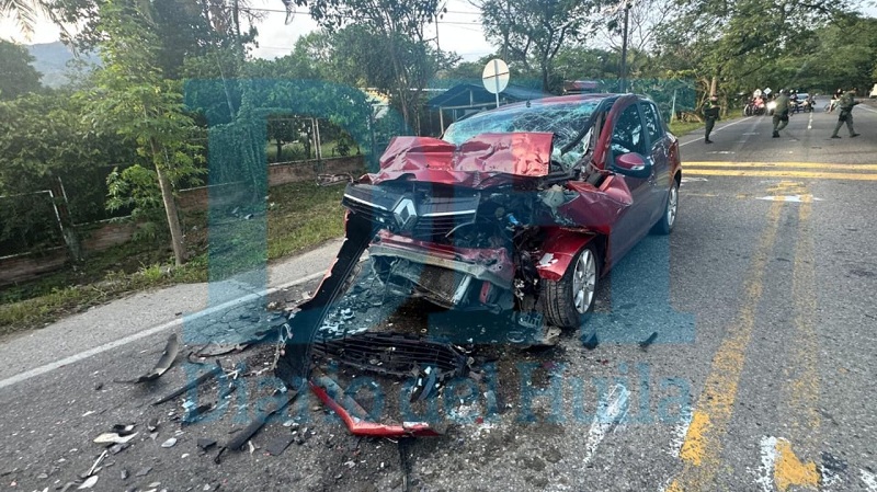 Trágico accidente vial en la vía Garzón-Neiva dejó tres fallecidos y dos heridos