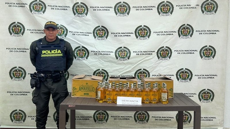 Siguen las incautaciones de licor adulterado y de contrabando en el Huila