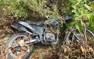 Delincuentes abandonaron una moto robada en la comuna 10 de Neiva