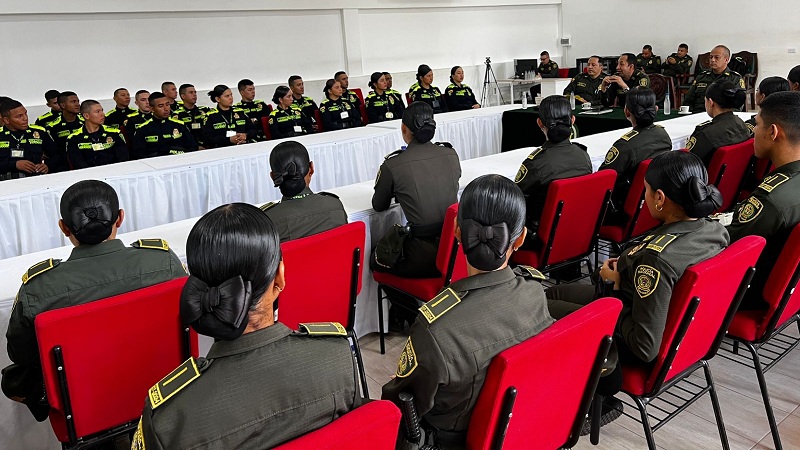 Llegaron nuevos policías que reforzarán la seguridad en el Huila