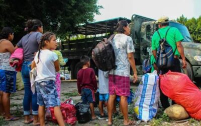 Cerca de 180 mexicanos habrían llegado desplazados a Guatemala