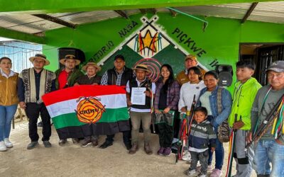 Tres comunidades indígenas del Huila, recibieron tierras