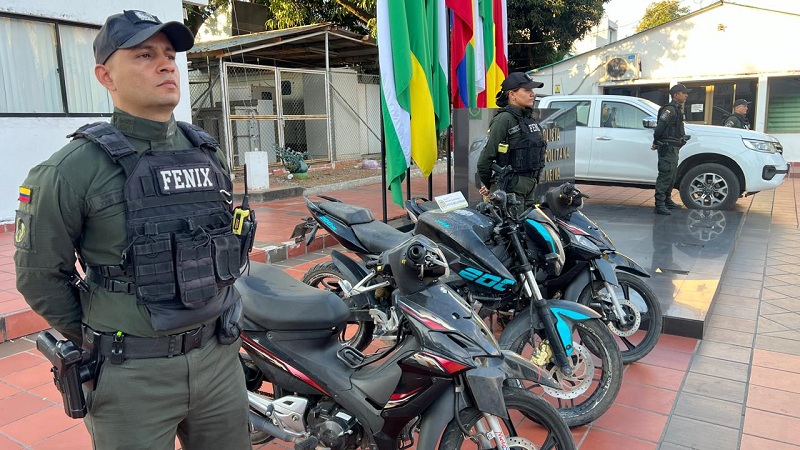 Recuperan en Neiva tres motocicletas y una camioneta robadas  