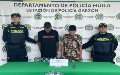 Capturados después de cometer un atraco en Garzón, Huila