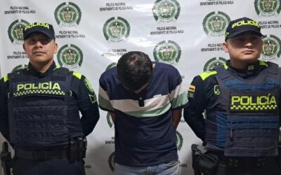 Fue capturado por agredir a su novia en plena vía pública de Pitalito