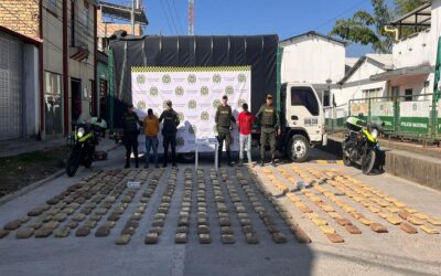 Incautaron 370 kilogramos de marihuana en Pitalito