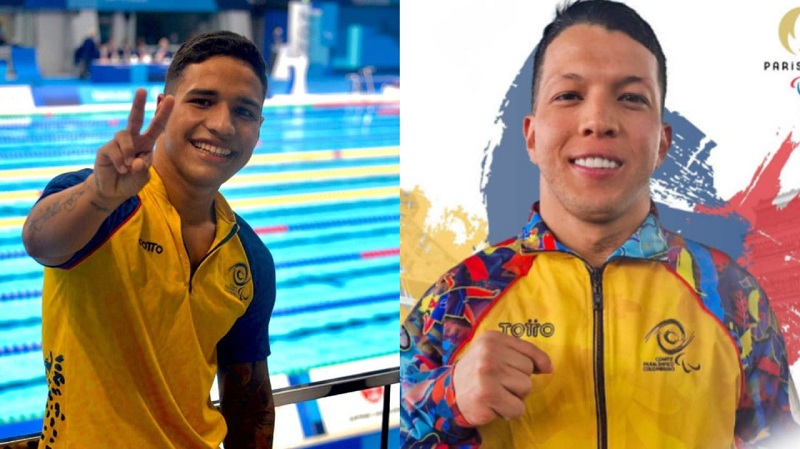 Más medallas en los Paralímpicos para Colombia: Plata y Bronce en Natación