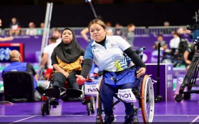 Colombia primera vez que gana medalla paralímpica en boccia