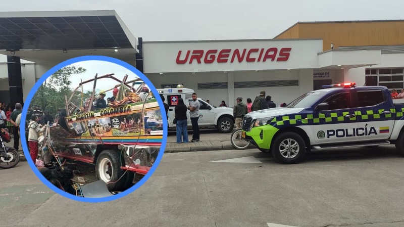 Avanza identificación de las 8 víctimas de accidente de ‘chiva’ en el sur del Huila