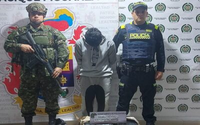 Capturado a con 28 kilos de marihuana en La Plata, Huila