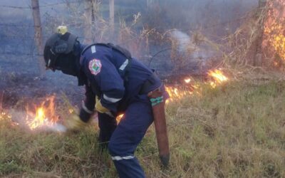 Instalan PMU en Palermo para coordinar respuesta ante incendios forestales en Huila