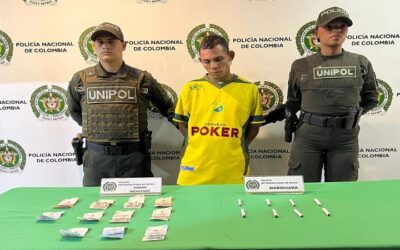 Con seguimiento de un dron fue detenido expendedor de droga en Neiva