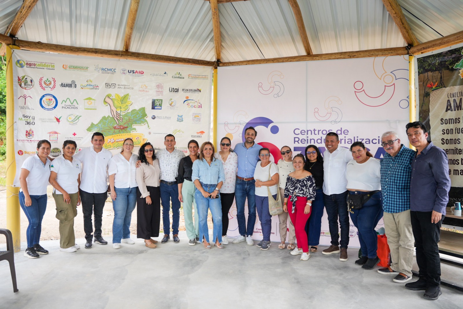 En el Caquetá, inauguran Centro de Reindustrialización para productos forestales