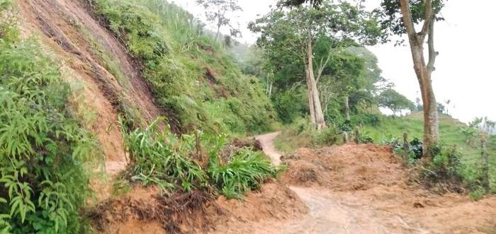 46 puntos críticos por deslizamientos ante aumento de lluvias en el Huila