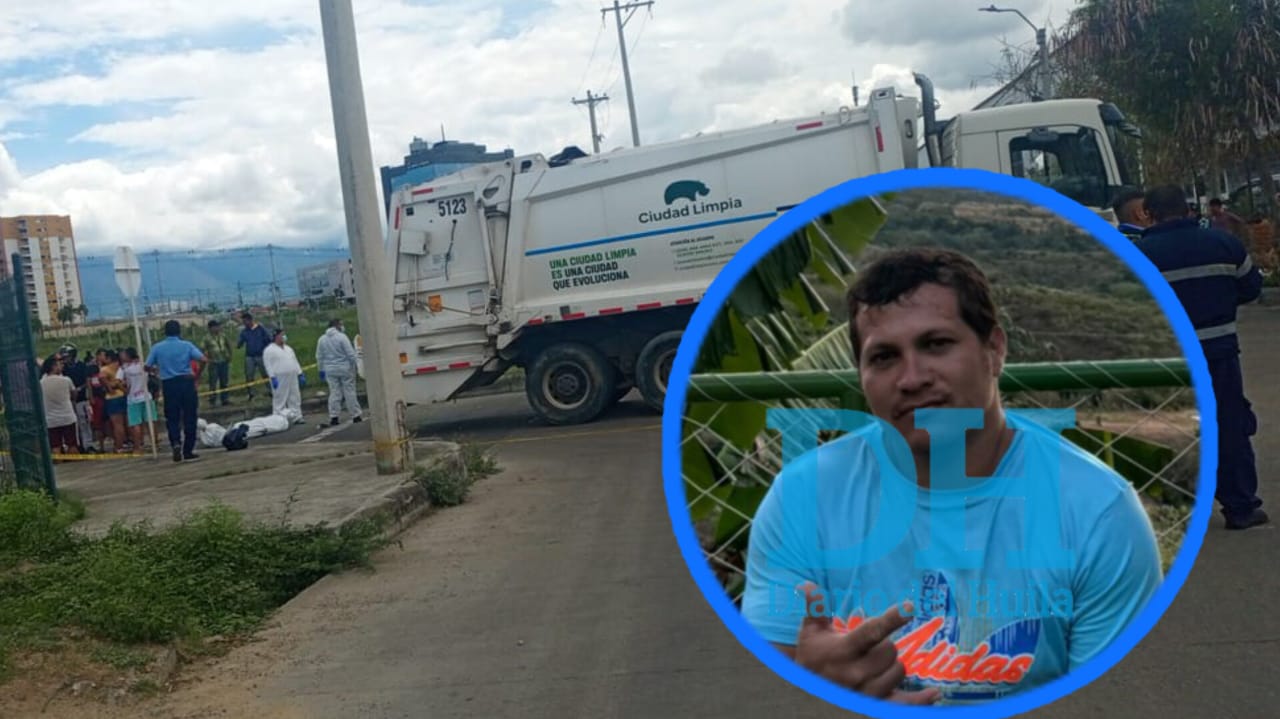 Investigan accidente en el que murió trabajador de empresa de aseo en Neiva