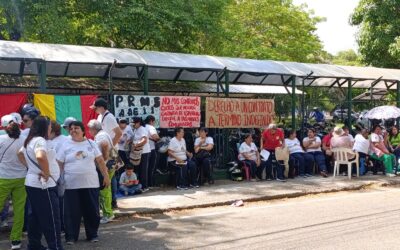 ¡Por la dignificación de las madres comunitarias!