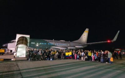 Llegó segundo vuelo humanitario desde el Líbano