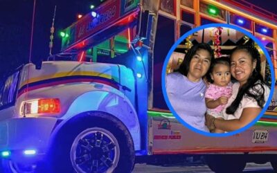 Abuela, hija y nieta murieron en accidente de bus escalera en el Huila