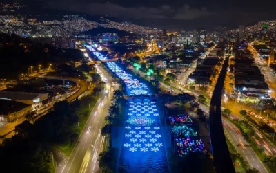 Alumbrados Navideños de Medellín, uno de los más llamativos de Colombia