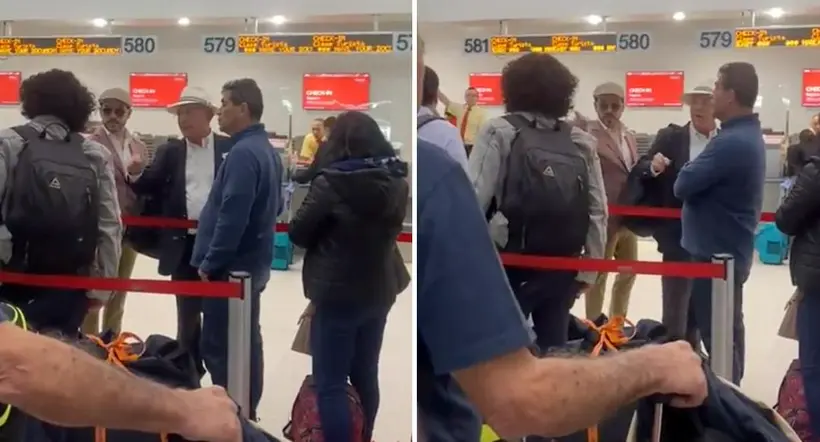 La ‘frenada’ de Uribe a joven en aeropuerto