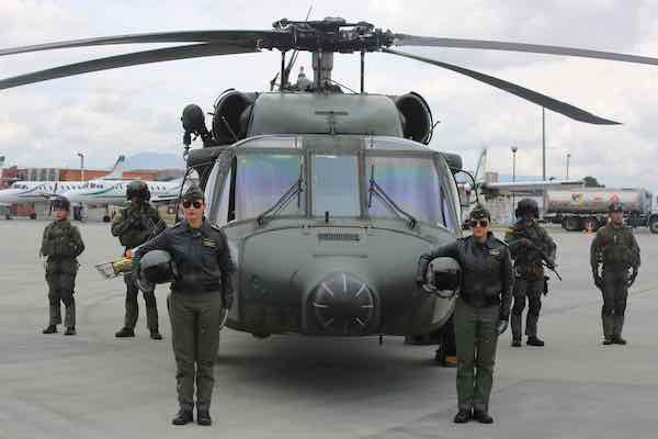 La Policía recibió 4 helicópteros Black Hawk por parte de Estados Unidos