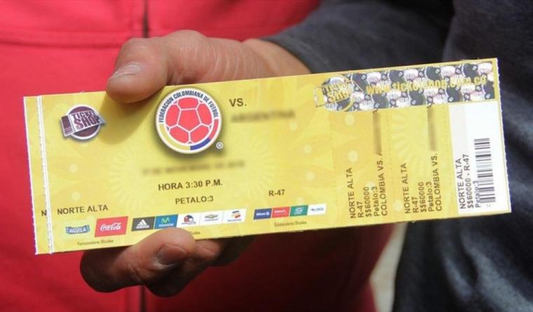 Hasta $1.700.000 costó la boleta para Brasil – Colombia
