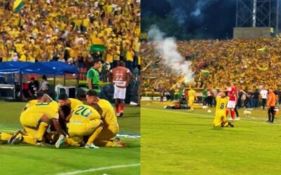 Bucaramanga celebra su primera Liga