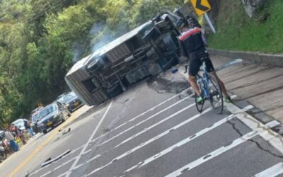 Accidente de tránsito en Cundinamarca deja cinco estudiantes de veterinaria fallecidos