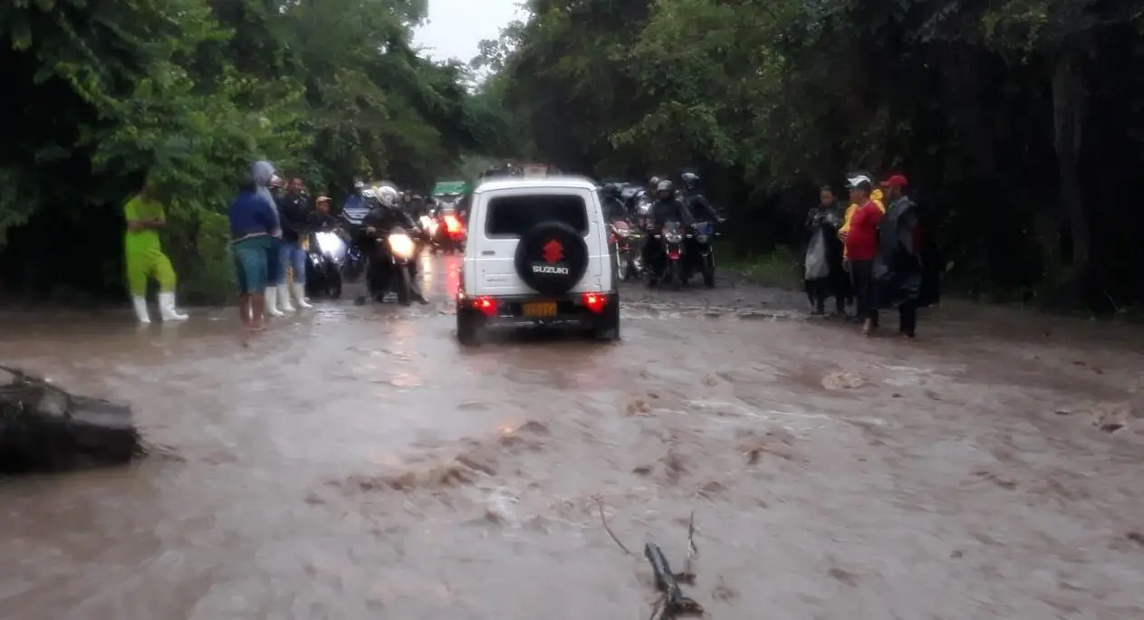 Municipios afectados por las lluvias en el Huila