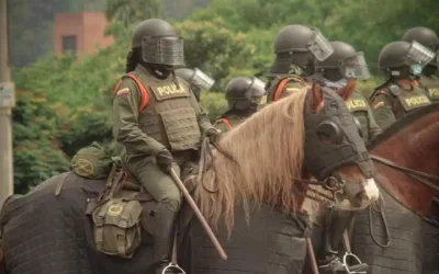 Colombia prohíbe el uso de animales por la fuerza pública en manifestaciones