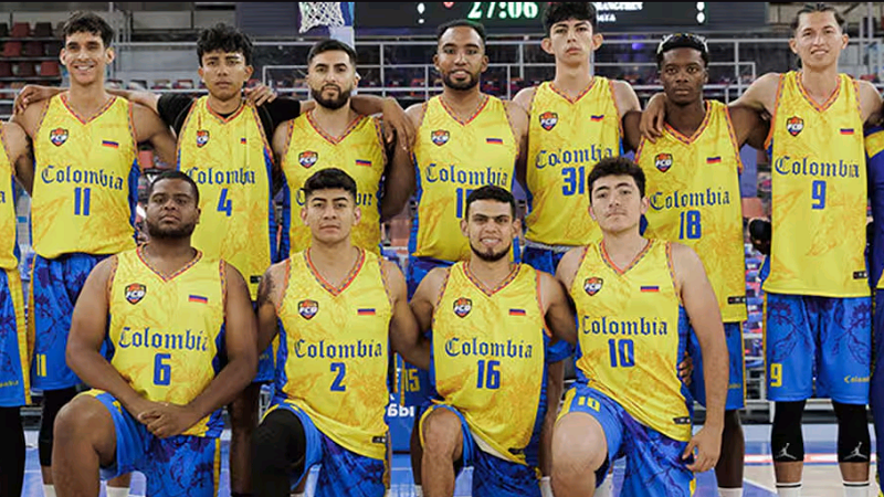 Falsa selección colombiana de baloncesto jugó torneo oficial en Rusia