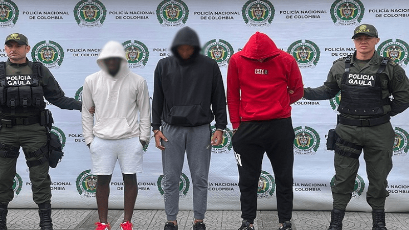 Tres jugadores del Once Caldas fueron capturados por extorsión