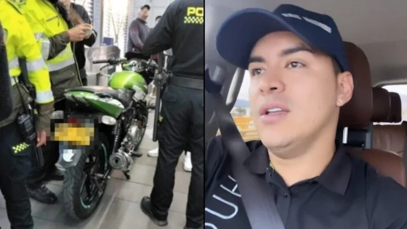 Yeison Jiménez pagará multas de hombre que subió su moto a TransMilenio