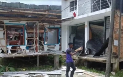 Atentado en Timbiquí, Cauca, dejó 200 viviendas afectadas