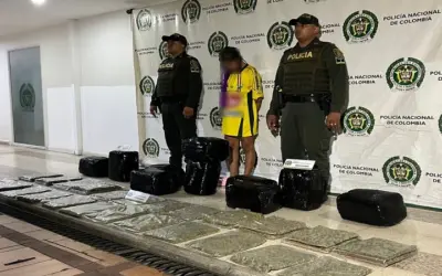 Detenida una mujer con marihuana en el sur de Neiva