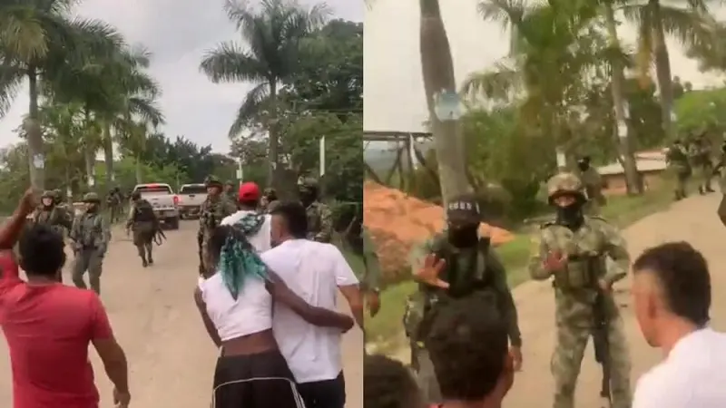 Video: comunidad expulsó al Ejército de Timba, Cauca