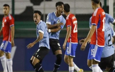 Uruguay debutó con goleada ante Chile en el Sudamericano Sub-20
