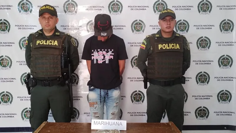 Extranjero capturado en Teruel con marihuana