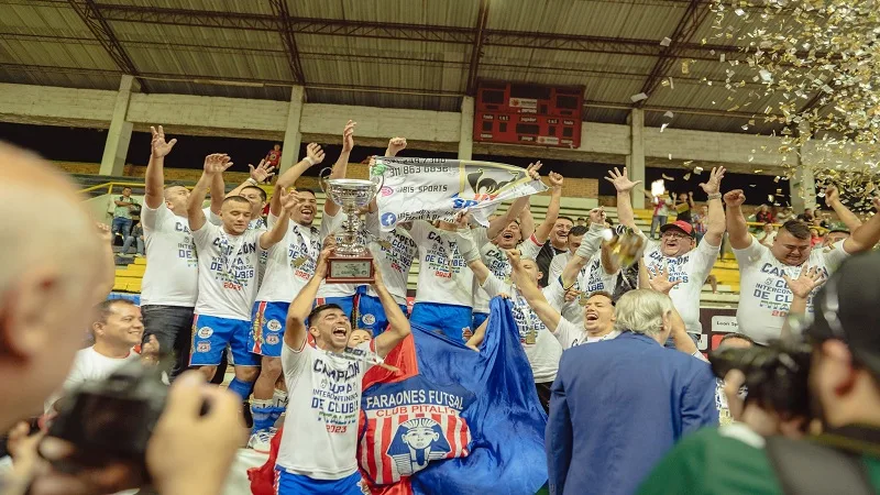 Faraones Futsal Pitalito se coronó campeón de la Copa Continental