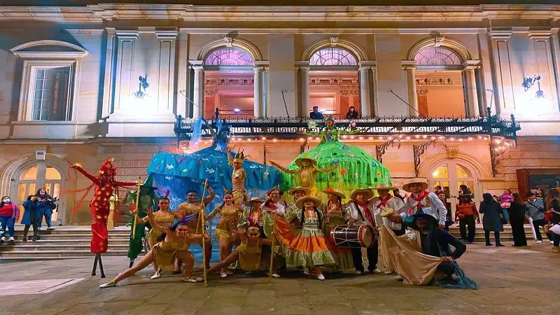 Huilenses en el ‘Festival Nacional de Zanqueros’ en Quindío