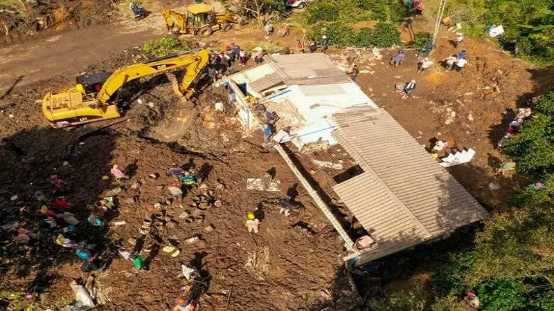Tragedia tras deslizamiento en escuela de Andes, Antioquia